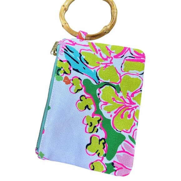 Lilly Pulitzer for Target Large Floral Tote and Wristlet - Picture 5 of 9